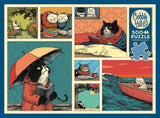 Cats Chillin With Books 500 Piece Jigsaw Puzzle | Cobble Hill - Jigsaw Puzzles - The Puzzle Center