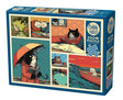 Cats Chillin With Books 500 Piece Jigsaw Puzzle | Cobble Hill - Jigsaw Puzzles - The Puzzle Center