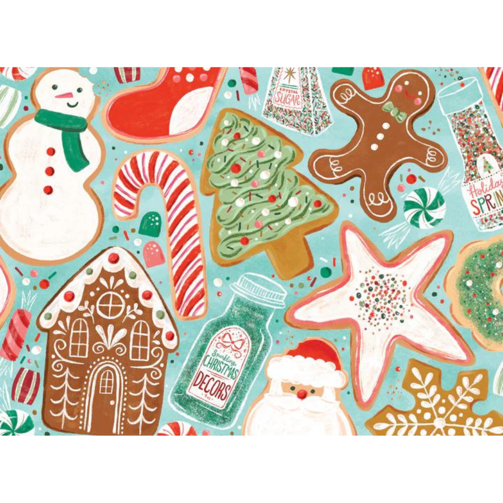 Christmas Cookies 500 Piece Jigsaw Puzzle | Puzzlefolk