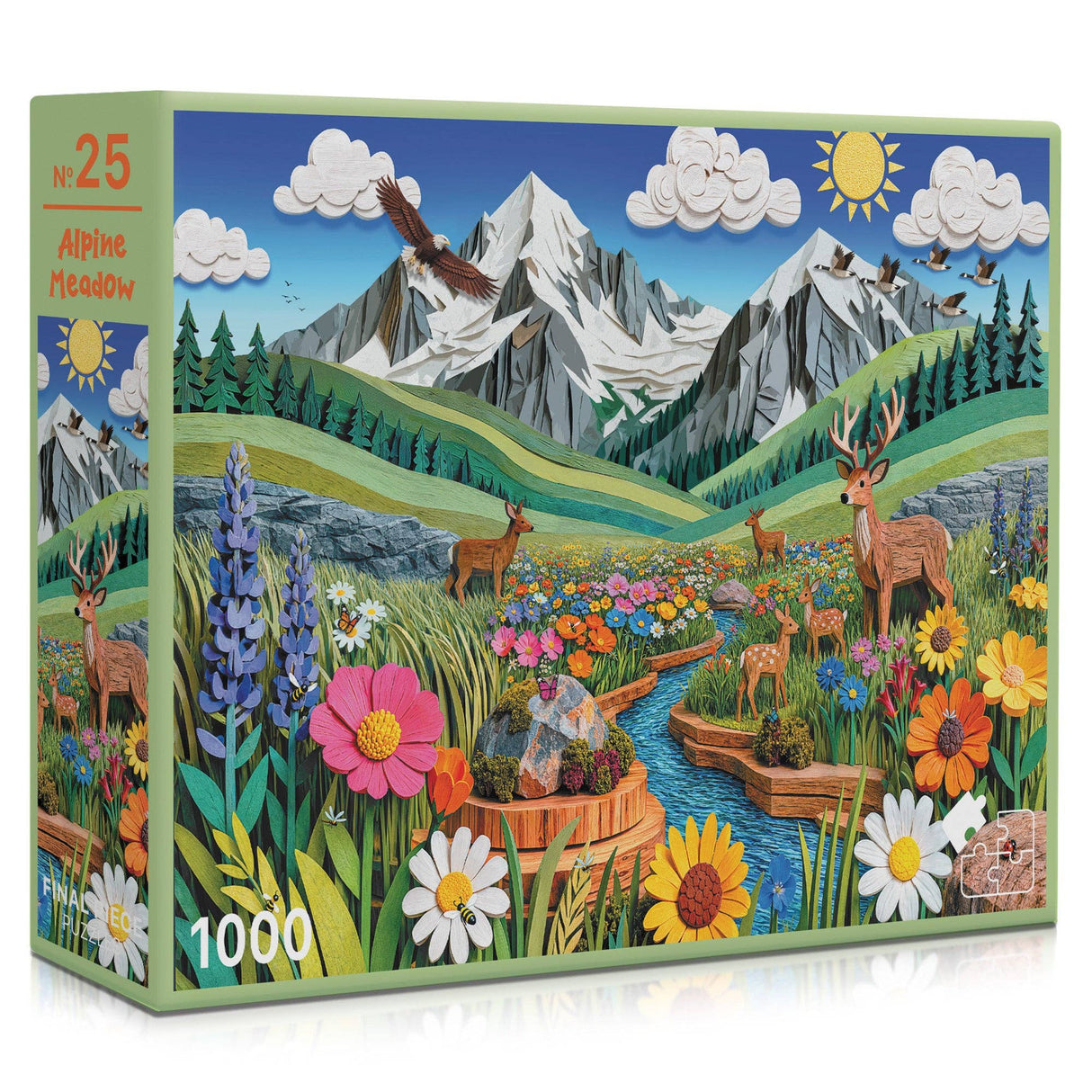 Alpine Meadow 1000 Piece Jigsaw Puzzle | Final Piece Puzzles
