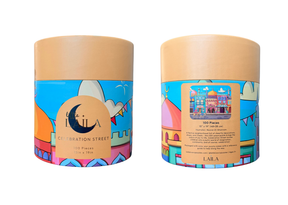 Celebration Street 100 Piece Jigsaw Puzzle | Laila Luxury Puzzles - Jigsaw Puzzles - The Puzzle Center