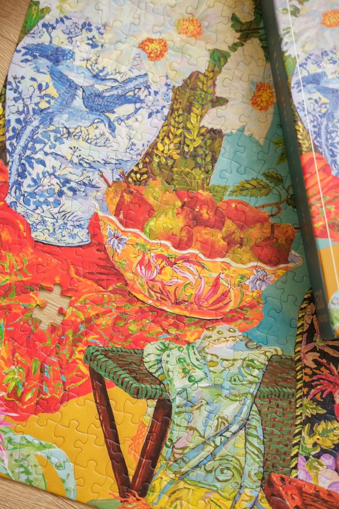 Courtyard Haven 500 Piece Jigsaw Puzzle | The Puzzle Theory