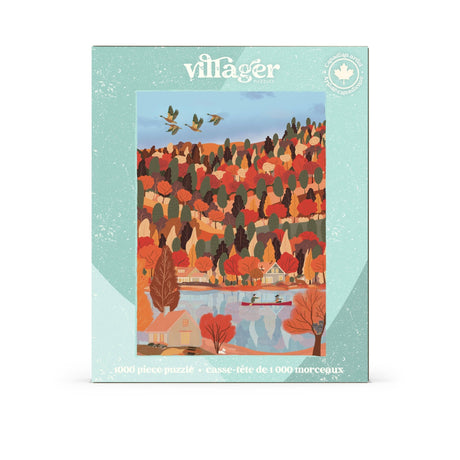 Changing Seasons 1000 Piece JIgsaw Puzzle | Villager - Jigsaw Puzzle - The Puzzle Center