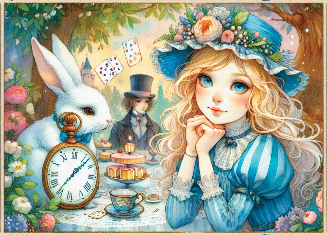 Charming Tea Party 1000 Piece Jigsaw Puzzle | Delfy Puzzles - Jigsaw Puzzles - The Puzzle Center