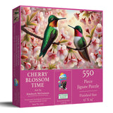Cherry Blossom Time 550 Piece Jigsaw Puzzle | SunsOut