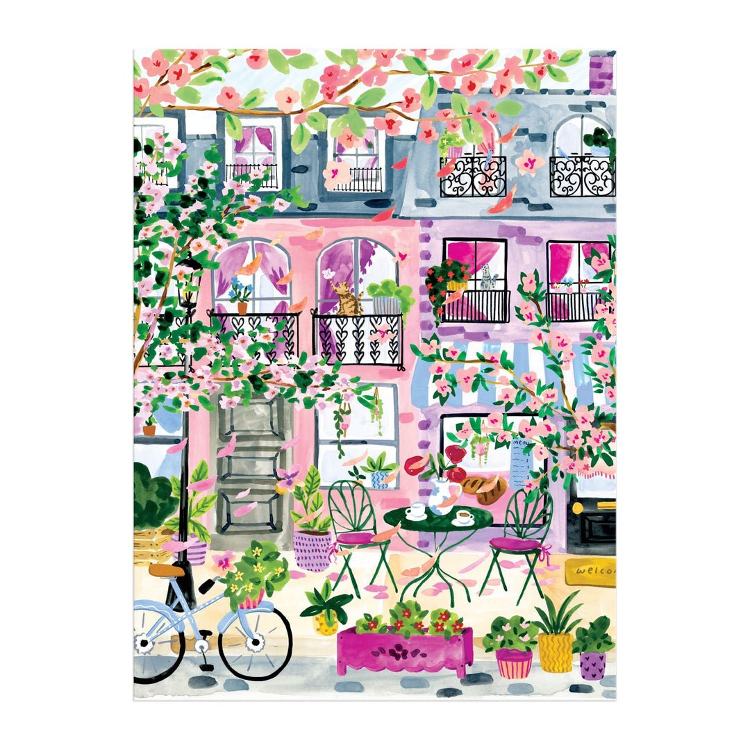 Cherry Lane Blossoms 1000 Piece Jigsaw Puzzle | Galison - Jigsaw Puzzles - The Puzzle Center