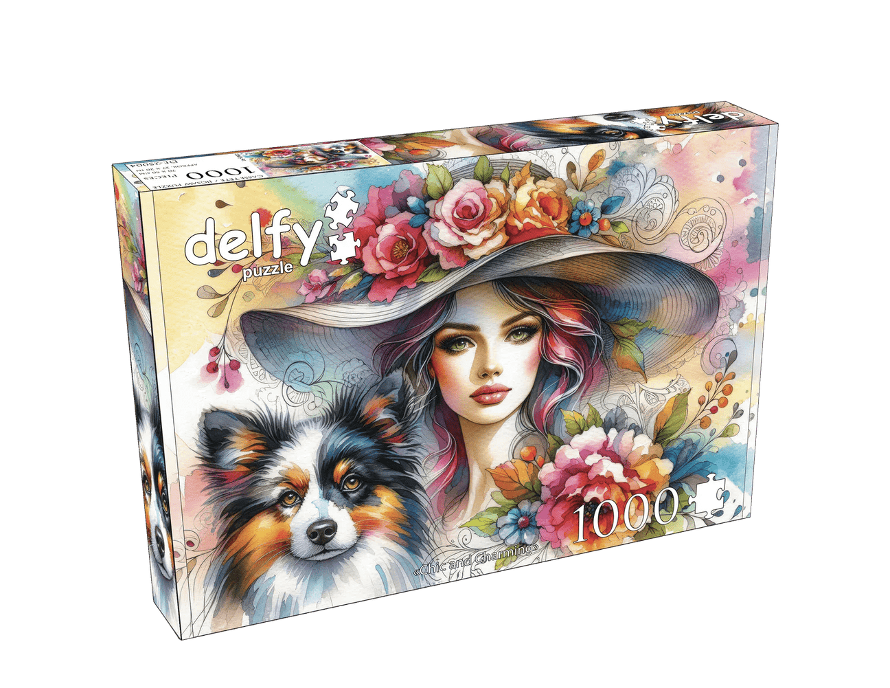 Chic And Charming 1000 Piece Jigsaw Puzzle | Delfy Puzzles - Jigsaw Puzzles - The Puzzle Center