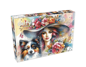 Chic And Charming 1000 Piece Jigsaw Puzzle | Delfy Puzzles - Jigsaw Puzzles - The Puzzle Center