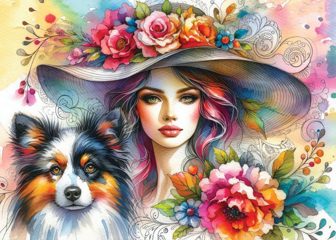 Chic And Charming 1000 Piece Jigsaw Puzzle | Delfy Puzzles - Jigsaw Puzzles - The Puzzle Center
