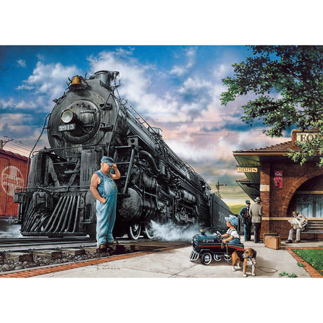 Childhood Dreams - Railway Dreams 1000 Piece Puzzle | Masterpieces Puzzles - Masterpieces Puzzles - Jigsaw Puzzles - The Puzzle Center