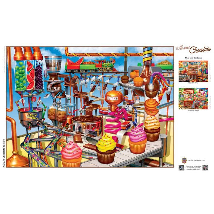Chocolate Factory Puzzle | Masterpieces – The Puzzle Center
