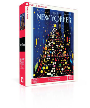 Christmas Avenue 500 Piece Jigsaw Puzzle | New York Puzzle Company - Jigsaw Puzzles - The Puzzle Center
