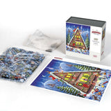 Christmas Cabin 500 Piece Jigsaw Puzzle | Boardwalk Puzzles - Jigsaw Puzzles - The Puzzle Center