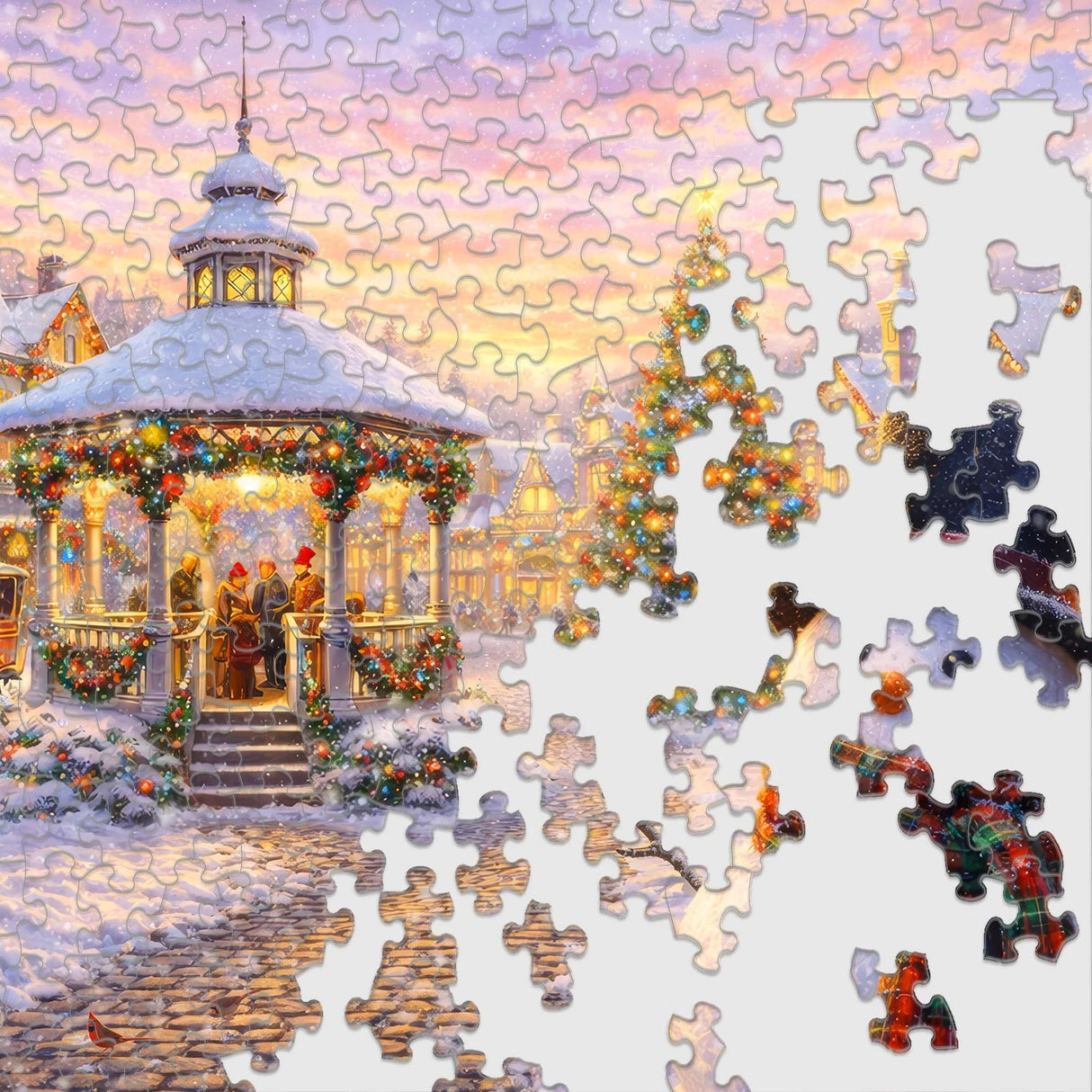 Christmas Carols 500 Piece Jigsaw Puzzle | Springbok Puzzles - Jigsaw Puzzles - The Puzzle Center