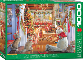 Christmas Dinner 1000 Piece Jigsaw Puzzle | Eurographics - Jigsaw Puzzles - The Puzzle Center