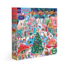 Christmas Flight 1000 Piece Jigsaw Puzzle | eeBoo - Jigsaw Puzzles - The Puzzle Center