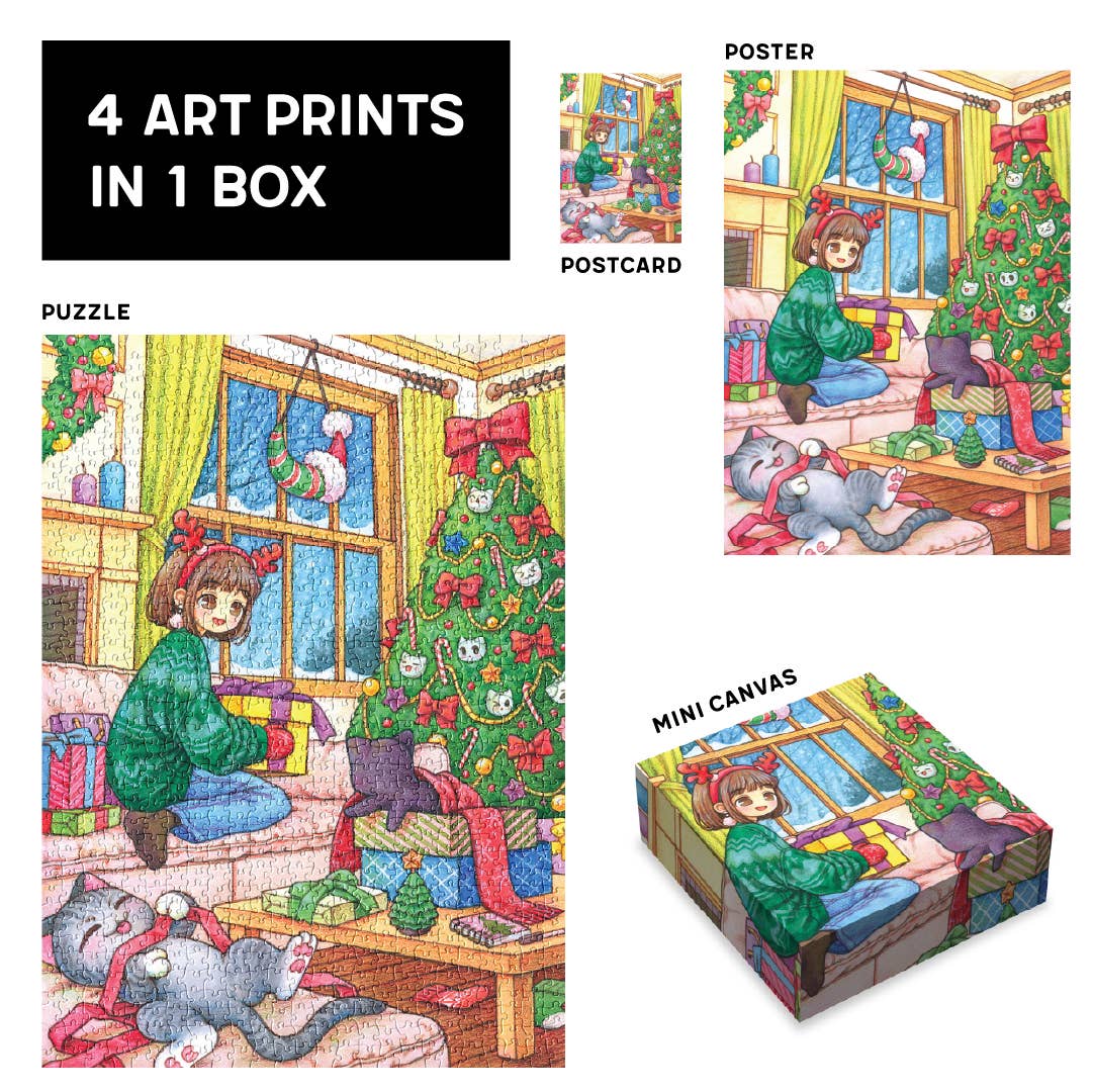 Christmas Gift 1000 Piece Jigsaw Puzzle | Soonness - Jigsaw Puzzles - The Puzzle Center