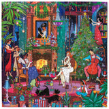 Christmas in Brooklyn 1000 Piece Jigsaw Puzzle | eeBoo - Jigsaw Puzzles - The Puzzle Center