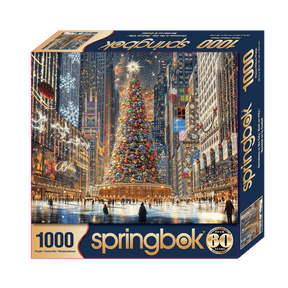 Christmas in the City 1000 Piece Jigsaw Puzzle | Springbok Puzzles - Springbok Puzzles - Jigsaw Puzzles - The Puzzle Center