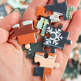 Christmas in the City - 500 Piece Jigsaw Puzzle by 1canoe2 - 1canoe2 | One Canoe Two Paper Co. - Jigsaw Puzzles - The Puzzle Center - 