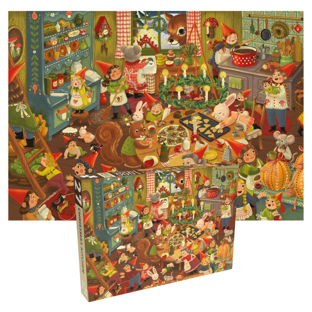 Christmas Kitchen 1000 Piece Jigsaw Puzzle | Penny Puzzle