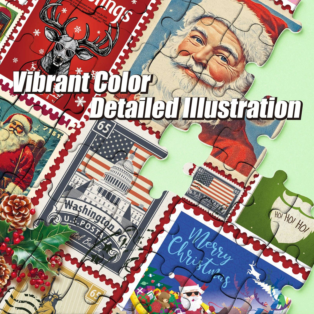 Christmas Mail 1000 Piece Jigsaw Puzzle | Antelope Puzzle - Jigsaw Puzzles - The Puzzle Center