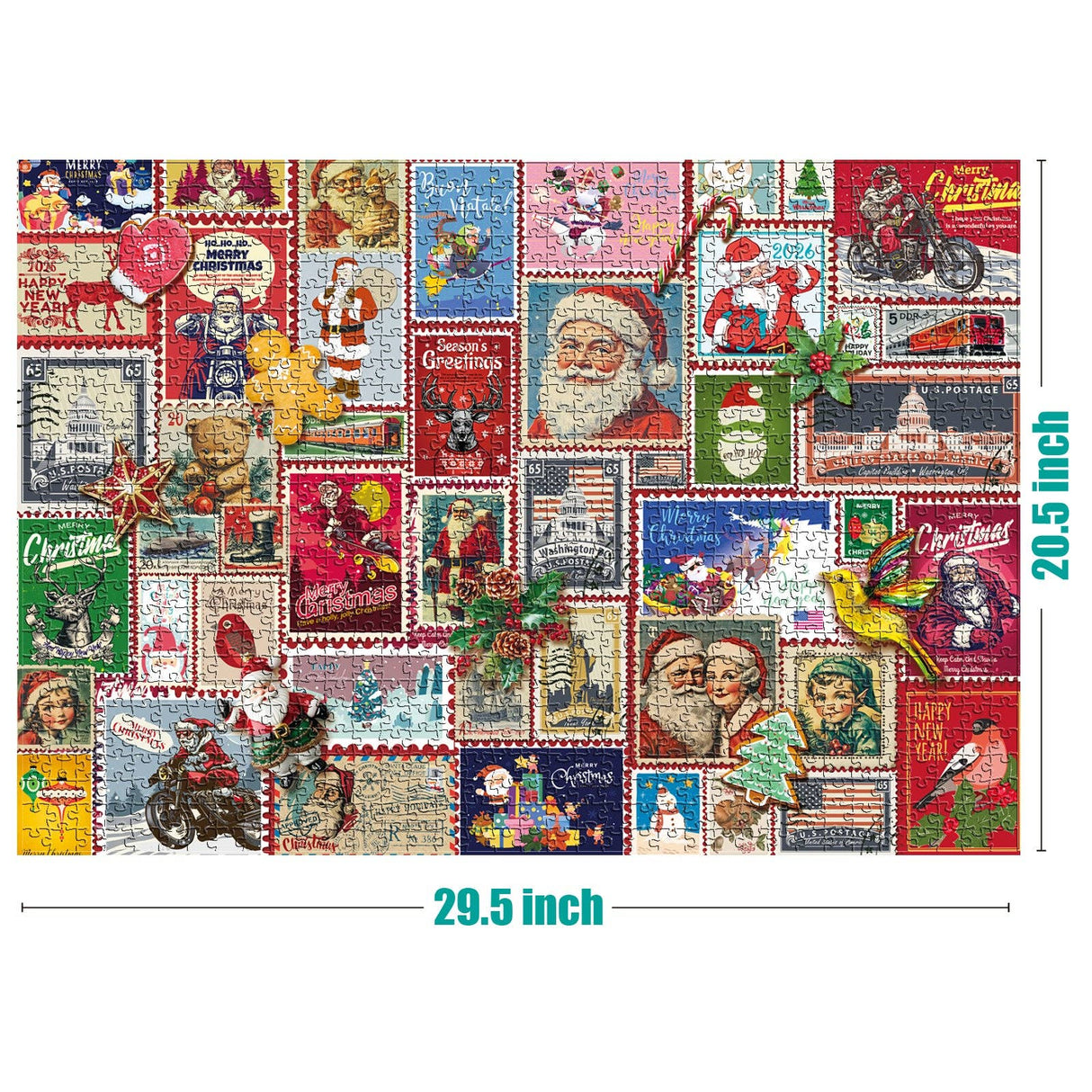 Christmas Mail 1000 Piece Jigsaw Puzzle | Antelope Puzzle - Jigsaw Puzzles - The Puzzle Center