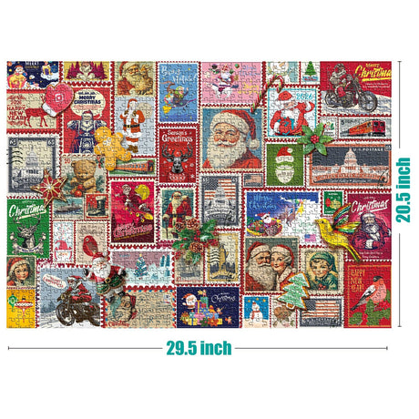 Christmas Mail 1000 Piece Jigsaw Puzzle | Antelope Puzzle - Jigsaw Puzzles - The Puzzle Center