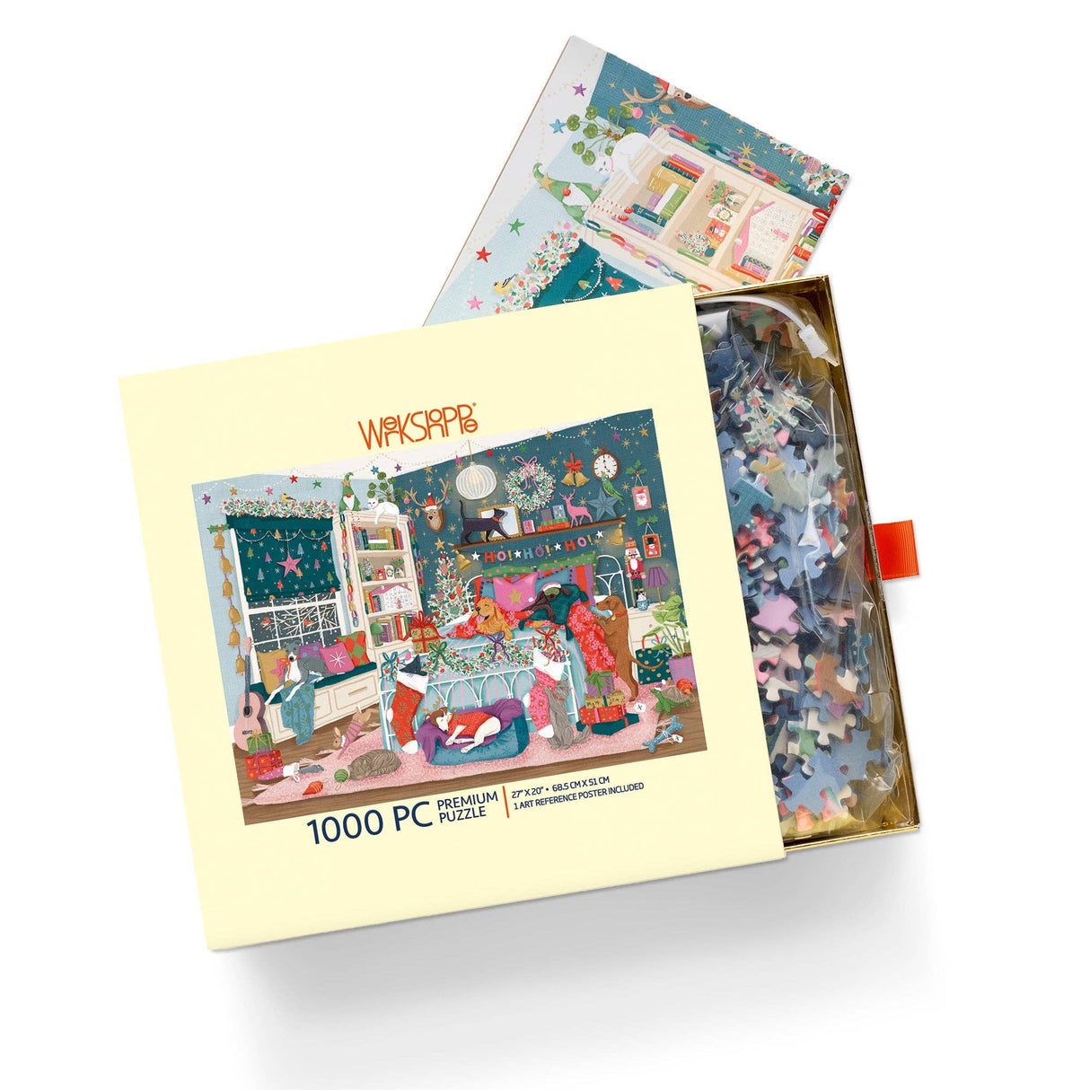Christmas Morning 1000 Piece Jigsaw Puzzle | WerkShoppe - Jigsaw Puzzle - The Puzzle Center