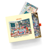 Christmas Morning 1000 Piece Jigsaw Puzzle | WerkShoppe - Jigsaw Puzzle - The Puzzle Center