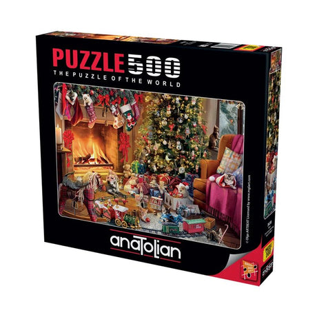 Christmas Morning 500 Piece Jigsaw Puzzle | Anatolian - Jigsaw Puzzles - The Puzzle Center