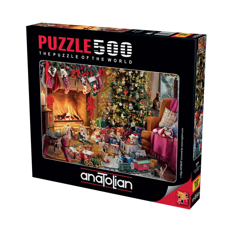 Christmas Morning 500 Piece Jigsaw Puzzle | Anatolian