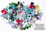 Christmas Tailgate Tails 1000 Piece Jigsaw Puzzle | Vermont Christmas Co