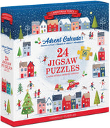 Christmas Town - Advent Calendar 24 x 50 Pcs Jigsaw Puzzles | Eurographics - Jigsaw Puzzles - The Puzzle Center