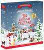 Christmas Town Fair - Advent Calendar 24 x 50 Pcs Jigsaw Puzzles | Eurographics - Jigsaw Puzzles - The Puzzle Center