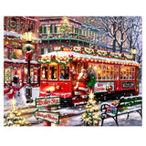 Christmas Trolley 1000 Piece Jigsaw Puzzle | Springbok Puzzles - Jigsaw Puzzles - The Puzzle Center