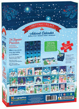 Christmas Village - Advent Calendar 24 x 50 Pcs Jigsaw Puzzles | Eurographics - Jigsaw Puzzles - The Puzzle Center