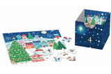 Christmas Village - Advent Calendar 24 x 50 Pcs Jigsaw Puzzles | Eurographics - Jigsaw Puzzles - The Puzzle Center