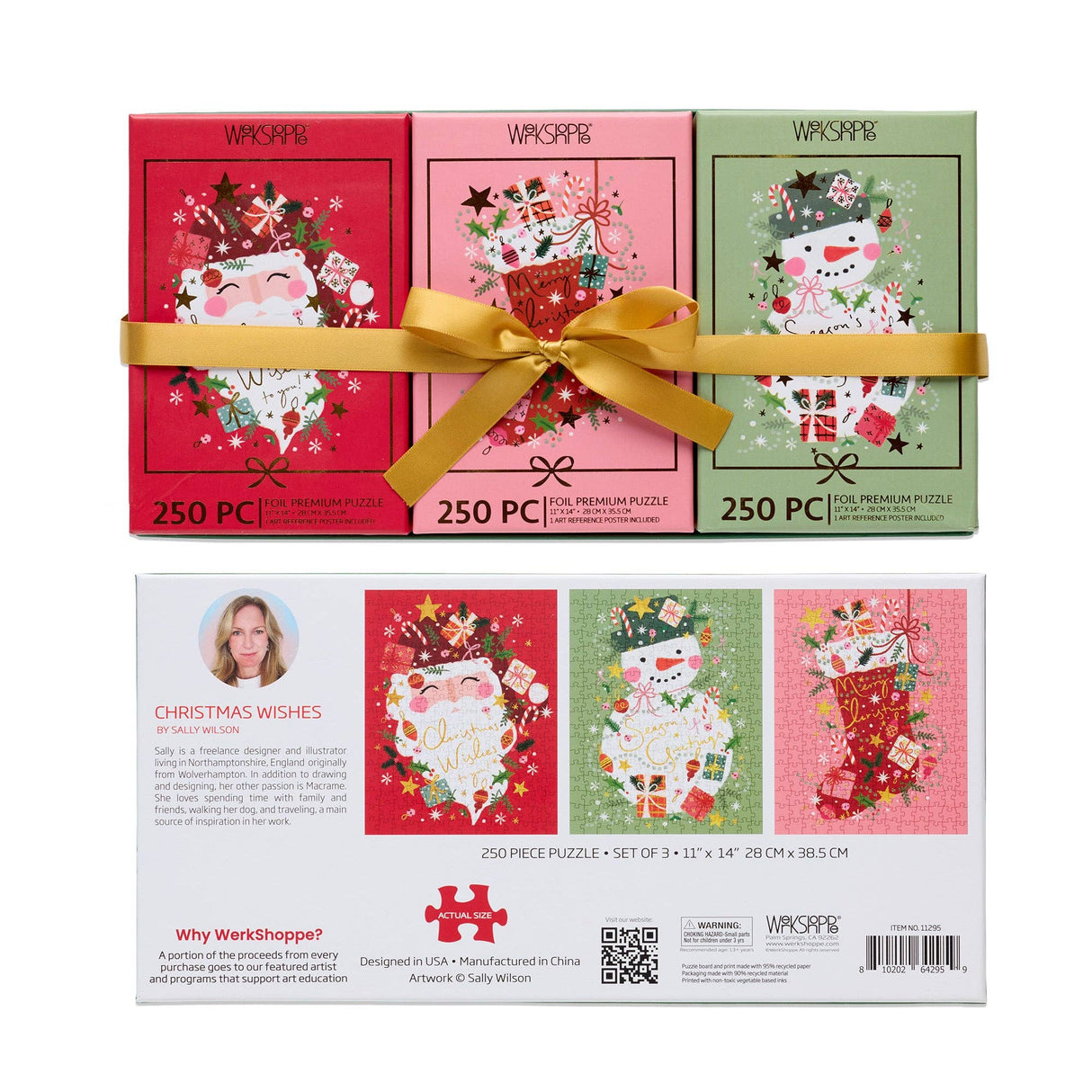 Christmas Wishes 250 Piece Jigsaw Puzzle Set | WerkShoppe - Jigsaw Puzzles - The Puzzle Center