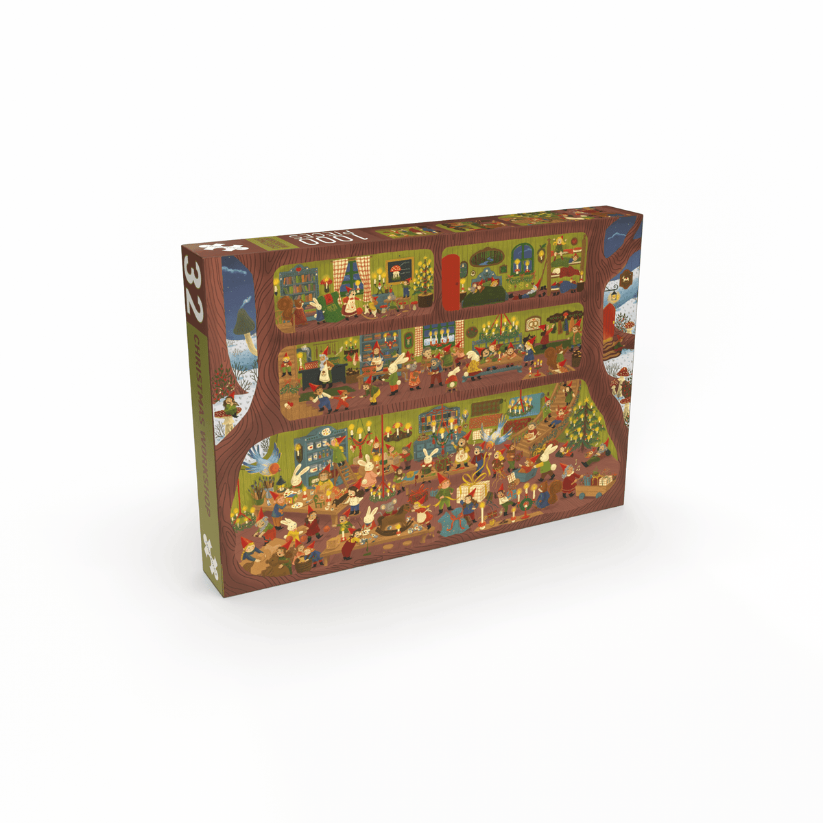 Christmas Workshop 1000 Piece Jigsaw Puzzle | Penny Puzzle - Jigsaw Puzzles - The Puzzle Center