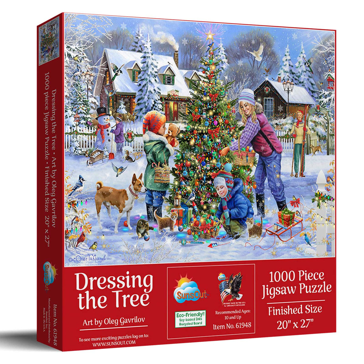 Dressing The Tree 1000 Piece Jigsaw Puzzle | SunsOut