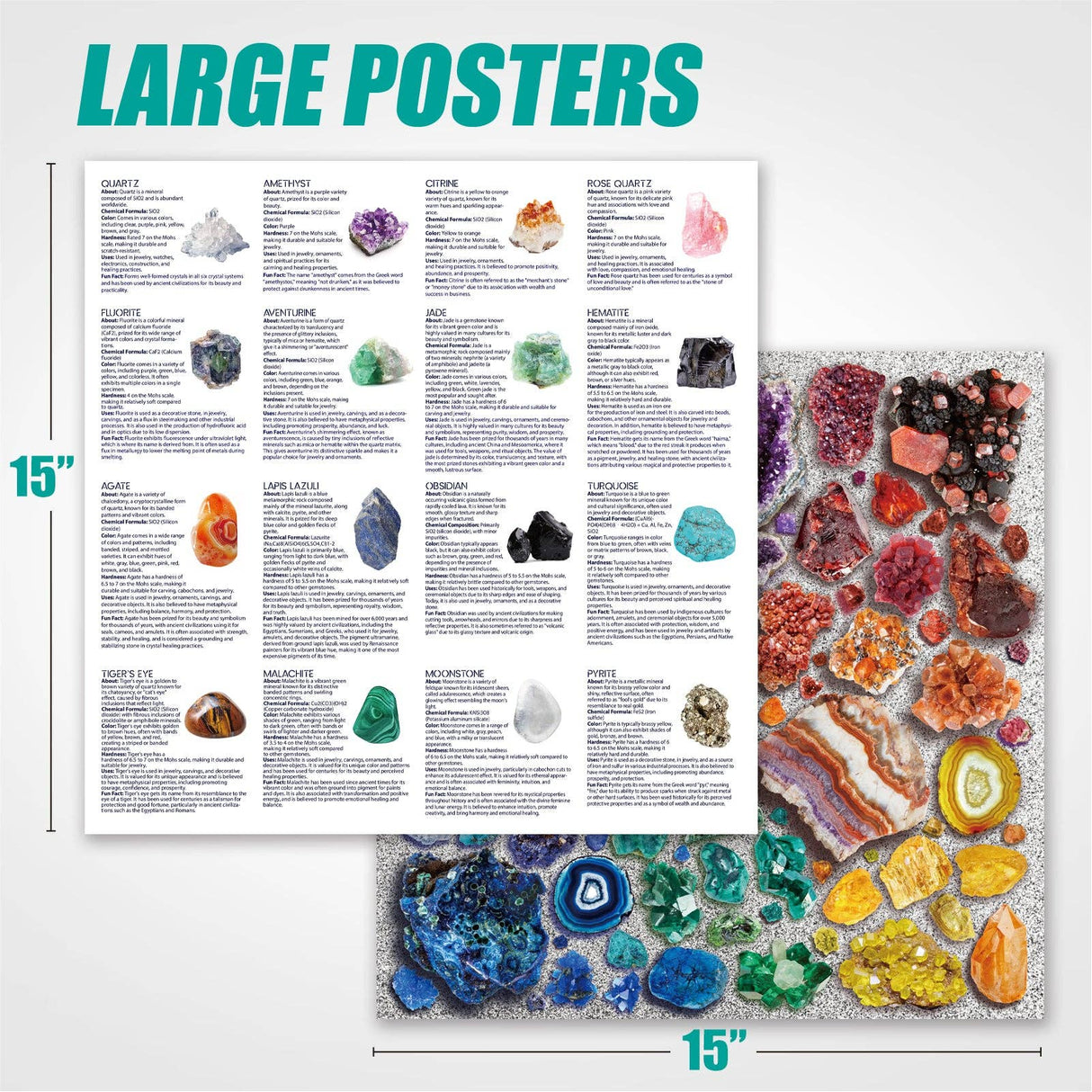 Chromatic Crystals 1000 Piece Jigsaw Puzzle | Antelope Puzzle - Jigsaw Puzzles - The Puzzle Center