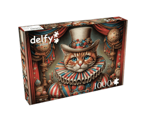 Circus Purrformer 1000 Piece Jigsaw Puzzle | Delfy Puzzles - Jigsaw Puzzles - The Puzzle Center