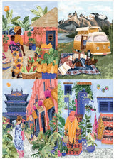 Claire Morris 4 x 260 Pieces Jigsaw Puzzles | Magnolia - Jigsaw Puzzles - The Puzzle Center