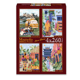 Claire Morris 4 x 260 Pieces Jigsaw Puzzles | Magnolia - Jigsaw Puzzles - The Puzzle Center