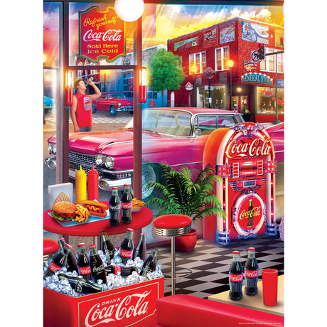 Coca - Cola - 500 Piece Jigsaw Puzzles 3 Pack by Masterpieces Puzzles - Masterpieces Puzzles - Jigsaw Puzzles - The Puzzle Center