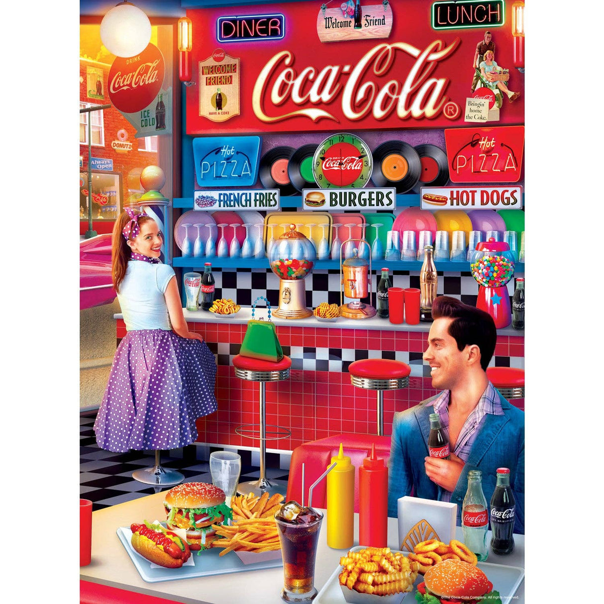 Coca - Cola - 500 Piece Jigsaw Puzzles 3 Pack by Masterpieces Puzzles - Masterpieces Puzzles - Jigsaw Puzzles - The Puzzle Center