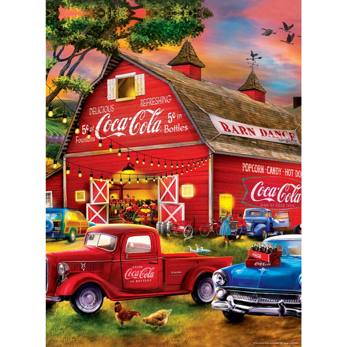 Coca - Cola - 500 Piece Jigsaw Puzzles 3 Pack by Masterpieces Puzzles - Masterpieces Puzzles - Jigsaw Puzzles - The Puzzle Center