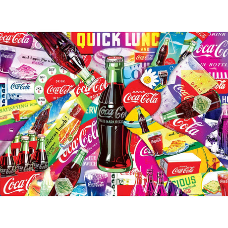 Coca - Cola - Bottled Happiness 1000 Piece Jigsaw Puzzle | Masterpieces Puzzles - Jigsaw Puzzles - The Puzzle Center