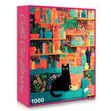 Coffee Cat Library 1000 Piece Jigsaw Puzzle | Final Piece Puzzles - Jigsaw Puzzles - The Puzzle Center